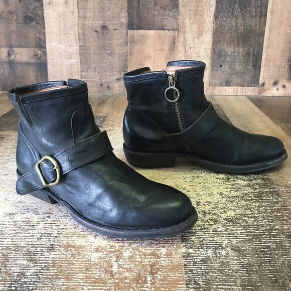 Fiorentini Baker Black Ankle Booties Boots Womens EUR 36 US 6 - Picture 5 of 12